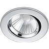 Trio Lighting Illuminazione da Incasso rotondo orientabile PAMIR cromato 650510106