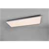 Trio Lighting ALPHA PLAFONIERA LED 34W 4000lm, 3000K RETTANGOLARE BORDO ALLUMINIO 80X29,5CM