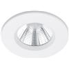 Trio Lighting ZAGROS FARETTO DA INCASSO LED 5,5W 345lm, 3000K ROTONDO BIANCO DIMMERABILE IP65 DIAM. 8,5CM