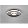Trio Lighting ASCARI H2O PLAFONIERA LED 35W 4100lm, 3000K CROMO CON DIMMERAZIONE CON INTERRUTTORE IP44 D.40CM