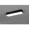 Trio Lighting Plafoniera ASTERION LED rettangolare 51X15 bordo nero R62451532