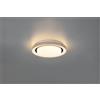 Trio Lighting ATRIA PLAFONIERA LED 10,5W 1080lm, 3000 - 6000K BORDO NERO CON TELECOMANDO MULTIFUNZIONE CON DIFFUSORE EFFETTO CIELO STELLATO D.27CM DIMMERABILE
