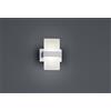 Trio Lighting PLATON APPLIQUE LED 4,3W 430lm, 3000K ALLUMINIO CON DIFFUSORE METACRILATO L.13XH.18 CM CON INTERR.