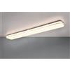 Trio Lighting BLANCA PLAFONIERA LED 46W 5400lm, 3000K RETTANGOLARE DIMMERABILE CON INTERRUTTORE 120CM X 17CM