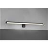Trio Lighting LINO H2O APPLIQUE LED 11W 1350lm, 3000K NERO ANCHE CON POSSIBILITA' DI AVVITARE SU SPECCHIO IP44 L. 60CM