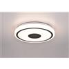 Trio Lighting BUNDA PLAFONIERA LED 16W 1900lm, 3000K BORDO NERO D.33CM