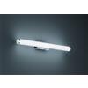 Trio Lighting MATTIMO APPLIQUE LED 6,5W 680lm, 3000K PER BAGNO METALLO CROMATO E DIFFUSORE BIANCO IP44 CON INTERRUTTORE L. 60CM