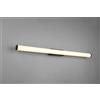 Trio Lighting MATTIMO H2O APPLIQUE DA BAGNO LED 8,6W 880lm, 3000K NERO IP44 CON INTERRUTTORE L. 80,4CM