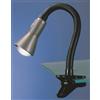 Trio Lighting FLEXO LAMPADA CON PINZA FLESSIBILE + SPOT ALLUMINIO H.30CM 1 LUCE ATTACCO E14