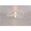 Trio Lighting CHAPEAU PLAFONIERA METALLO BIANCO D.60CM 1 LUCE ATTACO E27