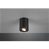 Trio Lighting COOKIE CILINDRO SPOT ORIENTABILE NERO D. 9,6CM H. 12,5CM 1 LUCE ATTACCO GU10
