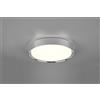 Trio Lighting CLARIMO H2O PLAFONIERA LED 18W 1850lm, 3000K BORDO CROMO IP44 D.33CM DA BAGNO