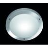 Trio Lighting CONDUS PLAFONIERA DA BAGNO TONDA CROMO + VETRO D.32CM ATTACCO E27 1 LUCE