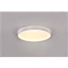 Trio Lighting DOHA PLAFONIERA LED 29W 3260lm, 2300+3000+4000K CON BORDO METALLO BIANCO ILLUMINATO E REGOLAZIONE TEMPERATURA DI COLORE LED D. 45CM