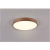 Trio Lighting DOHA PLAFONIERA LED 29W 3260lm, 2300+3000+4000K CON BORDO METALLO CAFFE' ILLUMINATO E REGOLAZIONE TEMPERATURA DI COLORE LED D. 45CM