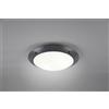 Trio Lighting CAMARO PLAFONIERA DA ESTERNO METACRILATO ANTRACITE D. 33CM IP54 2 LUCI ATTACCO E27