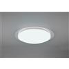 Trio Lighting FRODENO H2O PLAFONIERA LED 18,5W 1900lm, 4000K STELLATA RGB CON TELECOMANDO MULTIFUNZIONE BORDO TRASPARENTE IP44 D. 48CM DIMMERABILE