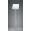Trio Lighting LYON PIANTANA OTTONE SATINATO CON PARALUME BIANCO REGOLABILE IN ALTEZZA E CON 3 LUCI ATTACCO E27 AD ACCENSIONE SEPARATA H. 140-180CM, D.46,5CM