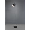 Trio Lighting BLAKE PIANTANA NERO OPACO DIMMER TOUCH 4 INTENSITA 'RICARICABILE H. 130CM 4,5W 350lm, 3000K