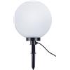 Trio Lighting BOLO PICCHETTO SFERA DIAMETRO 40 CON 5 METRI DI CAVO IP44 1 LUCE ATTACCO E27