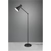 Trio Lighting ENZO PIANTANA DIFFUSORE DOPPIO CONO METALLO NERO H. 150CM 1 LUCE ATTACCO E27