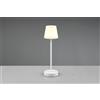 Trio Lighting MARTINEZ LAMPADA LED 2,2W 250lm, 2700 - 6500K DA ESTERNO DA APPOGGIO RICARICABILE BIANCA CON REGOLAZIONE INTENSITA', TEMPERATURA DI COLORE E RGB H.39CM IP44