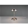 Trio Lighting FRANKLIN LAMPADA DA TAVOLO LED 6W 700lm, 3000K ACCIAIO SATINATO H. 25CM