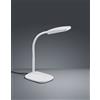 Trio Lighting BOA LAMPADA DA STUDIO LED FLESSIBILE TOUCH DIMMER COLORE BIANCO H. 36CM 3,5W · 1x 350lm, 3000K