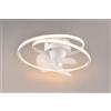 Trio Lighting Ventilatori a soffitto UMEA LED spirale bianca R67252131