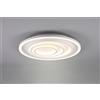 Trio Lighting KAGAWA PLAFONIERA LED 40W 5000lm, 2700 - 6000K BIANCA TONDA CERCHI CON TELECOMANDO MULTIFUNZIONE D.50CM DIMMERABILE