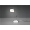 Trio Lighting KIKO LAMPADA DA STUDIO BIANCA FLESSIBILE H. 41CM A LED 4,5W 500lm, 3000K