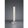 Trio Lighting LEIA LAMPADA DA TAVOLO LED 5W 400lm, 3000K TUBO METACRILATO EFFETTO CRISTALLO E METALLO CROMATO CON TELECOMANDO FUNZIONE RGB H.40CM