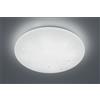 Trio Lighting ACHAT PLAFONIERA LED CON APPLICAZIONI CRISTALLI DIFFUSORE EFFETTO CIELO STELLATO CON TELECOMANDO FUNZIONE LUCE CALDA-FREDDA, DIMMER E LUCE NOTTURNA IP44 D.60CM 3000-5500K 4000LM 40W DIMMERABILE