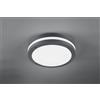Trio Lighting PIAVE PLAFONIERA LED 11W 1180lm, 3000K DA ESTERNO ANTRACITE CON SENSORE DI MOVIMENTO IP54 D.30CM