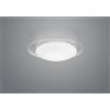 Trio Lighting FRODO PLAFONIERA LED DIFFUSORE BIANCO EFFETTO STELLE CON BORDO TRASPARENTE E TELECOMANDO MULTIFUNZIONE D.35