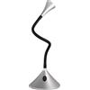 Trio Lighting VIPER LAMPADA DA TAVOLO/APPLIQUE LED 3W 350lm, 3000K CON BRACCIO FLESSIBILE ALLUMINIO H.32 CM