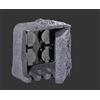 Trio Lighting TORRETTA DA ESTERNO 4 ATTACCHI SHUKO EFFETTO PIETRA 20X19XH.20 IP44 COLORE GRIGIO