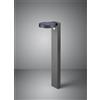 Trio Lighting POSADAS PALO LED 4,5W 290lm, 3000K DA ESTERNO SOLARE RICARICABILE ANTRACITE CON SENSORE DI MOVIMENTO IP44 H.60CM