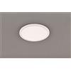 Trio Lighting CAMILLUS PLAFONIERA LED TONDA METALLO BIANCO OPACO CON FUNZIONE DIMMERABILITA' CON NORMALE INTERRUTTORE A PARETE IP44 D. 40CM LED 22 W · 2.700 lm · 3.000 K