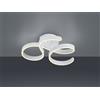 Trio Lighting FRANCIS PLAFONIERA LED 40W 4650lm, 3000K VORTICI BIANCA CON REGOLAZIONE INTENSITA' CON INTERRUTTORE D.54CM