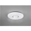 Trio Lighting LIA PLAFONIERA LED 20W 2400lm, 3000 - 6000KCON TECNOLOGIA MULTIFUNZIONE WIZ DIFFUSORE EFFETTO CIELO STELLATO E CENTRALE EFFETTO CRISTALLO D. 41CM