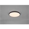 Trio Lighting LIMBUS PLAFONIERA LED 20,5W 2300lm, 3000K BORDO NERO CON DIMMERAZIONE CON INTERRUTTORE D.35CM