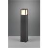 Trio Lighting WITHAM PALO ALTO LED 14,5W 1450lm, 2300+3000+4000K DA ESTERNO ANTRACITE CON REGOLAZIONE LUCE CALDA-FREDDA IP54 H. 80CM
