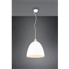 Trio Lighting Sospensione JAGGER cono D.40cm legno e metallo bianco R30681931