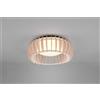 Trio Lighting MONTE PLAFONIERA LED CON STRUTTURA LEGNO COLORE NATURALE CON DIMMER D.40CM