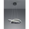 Trio Lighting COURSE SOSPENSIONE LED 27,5W · 1x 3150lm, 3000K CERCHIO INFINITO ANTRACITE D. 60CM