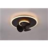 Trio Lighting Plafoniera Nybro LED nera R64133132