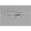Trio Lighting PADELLA PLAFONIERA LED 25W 3000lm, 4000K ACCIAIO CON SNODO DIMMERABILE CON INTERRUTTORE L. 63,5CM