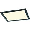 Trio Lighting Plafoniera PHOENIX LED quadrata nera 674013032