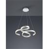 Trio Lighting FRANCIS SOSPENSIONE LED 48W 5600lm, 3000K VORTICI ALLUMINIO SATINATO CON REGOLAZIONE INTENSITA' CON INTERRUTTORE D.72CM